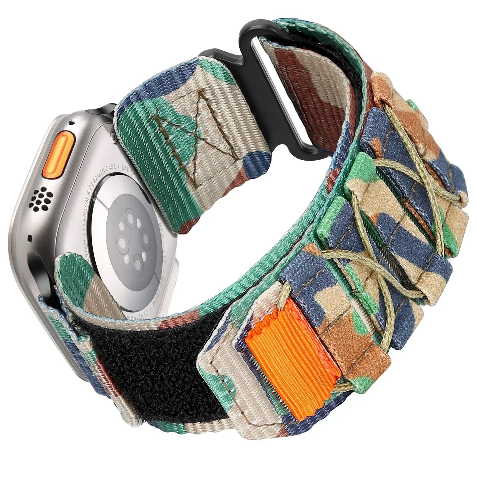 Tactical Rugged Nylon Band for Apple Watch