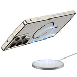 Slim Metal Frame Magnetic Case For Samsung Galaxy S24 Series