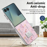 Shockproof Embossed Leather Case for Samsung Galaxy Z Flip 8