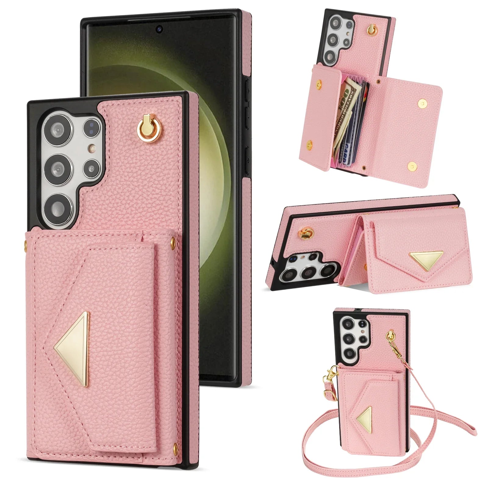 Stylish Crossbody Wallet Case for Samsung Galaxy S24 Series