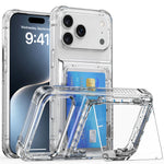 Anti-Yellow Transparent Wallet Case for iPhone 17 Series