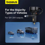 Baseus 60W PD Car Charger with Retractable Cable