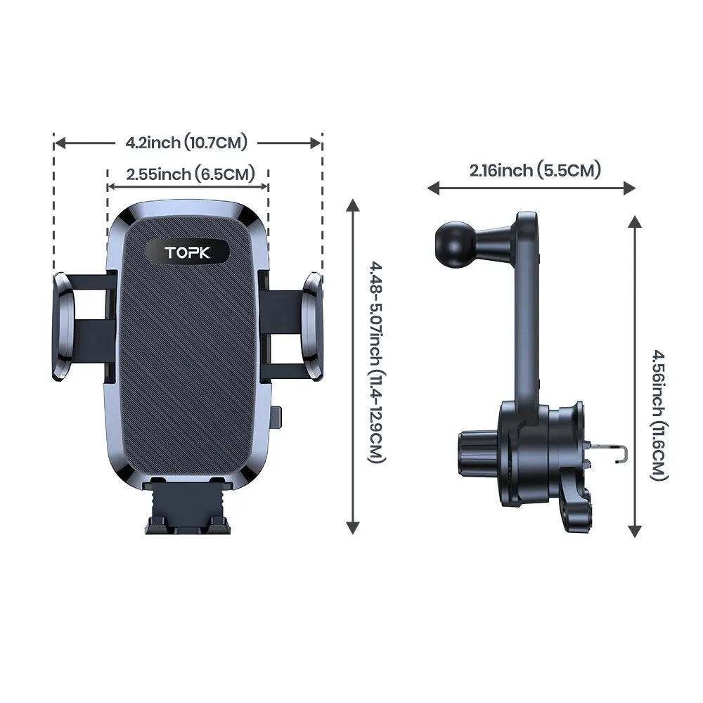 Superior Stability Car Phone Mount Holder
