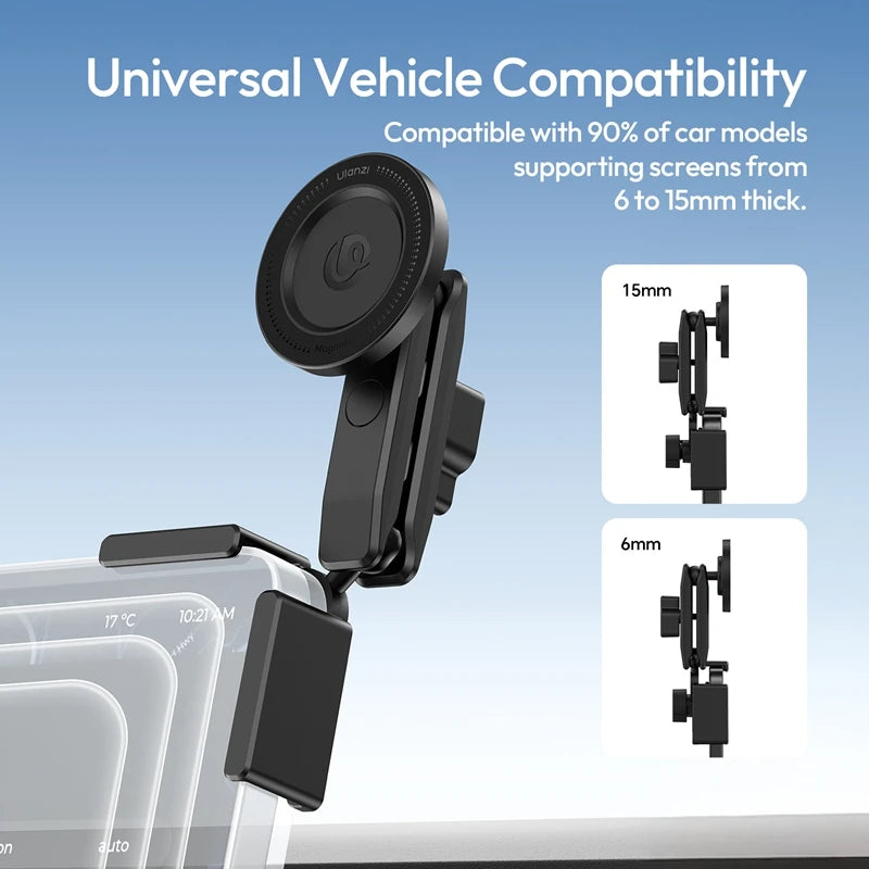 Ulanzi SK28 Magnetic Dashboard Screen Mount for Tesla And Smart EVs