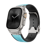 Liquid Silicone Sport Band with Ribbed Texture for Apple Watch