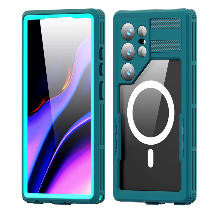360° Full Waterproof Clear Protection Case for Samsung Galaxy S24 Series