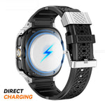 Samsung Galaxy Watch Ultra (2025) Protective Metal Case with Rubber Band