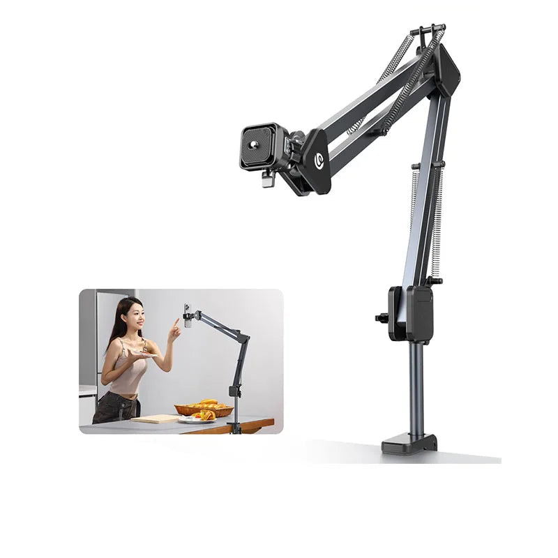 Ulanzi TH04 Overhead Camera Mount Stand with Detachable C-Clamp