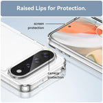 Clear PC Case with Soft TPU Edges for Google Pixel 11 Series