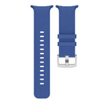 Hybrid Leather and Silicone Watch Band with Quick-Release Connectors for Samsung Galaxy Watch Ultra 2