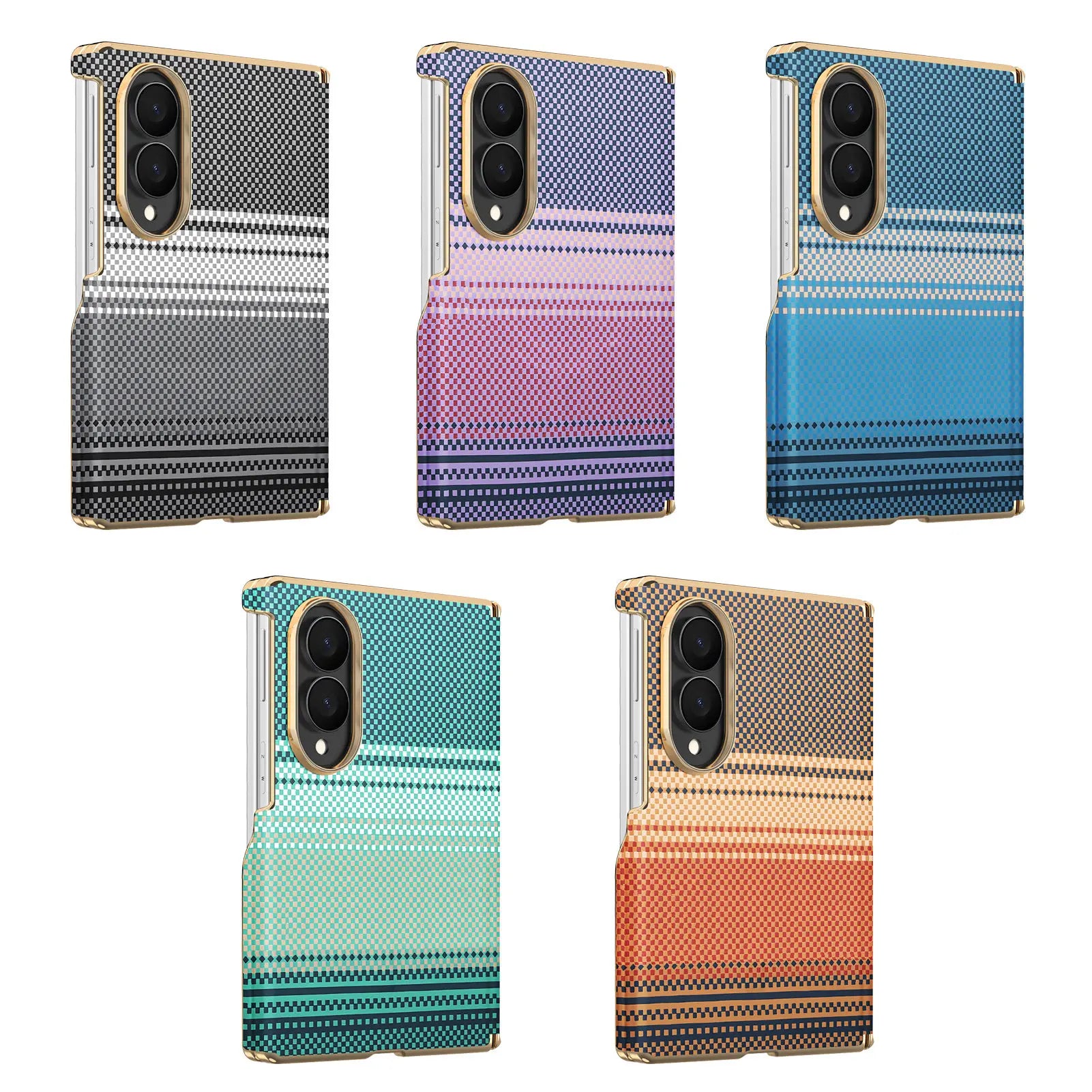 Luxury Magnetic Carbon Fiber Case for Samsung Galaxy Z Fold 8
