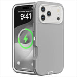 Shockproof Rugged Case with Raised Edge Protection for iPhone 17 Series