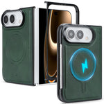 Leather Card Slot Case with MagSafe Compatibility for iPhone Duo