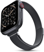 Elegant Slim Magnetic Milanese Loop Strap for Apple Watch