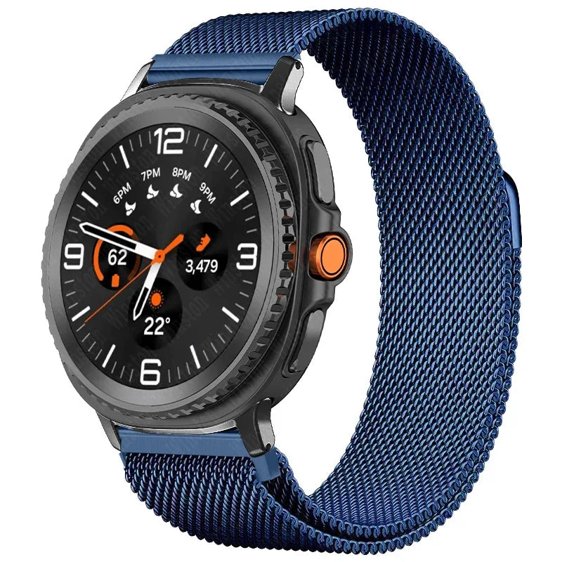 Stainless Steel Milanese Loop Strap for Samsung Galaxy Watch 8 & Galaxy Watch 8 Classic