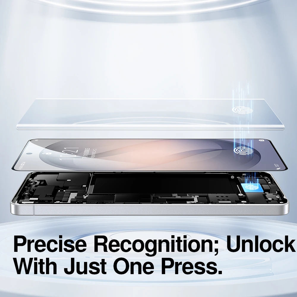Full Adhesive Microcrystalline Screen Protector with Quick Installation Tool for Samsung Galaxy S26 Series