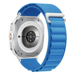Breathable Nylon Weave Watch Band with Metal C-Hook Closure for Samsung Galaxy Watch Ultra 2