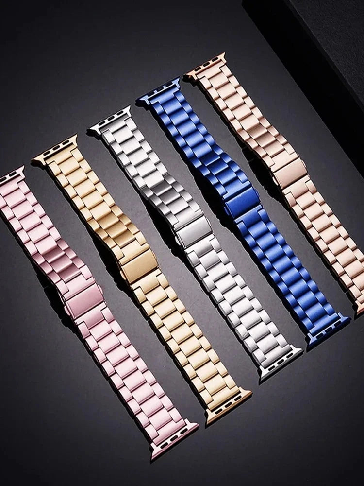 Premium Classic Stainless Steel Metal Strap for Apple Watch