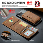 Fashionable Strong Magnetic Leather Wallet