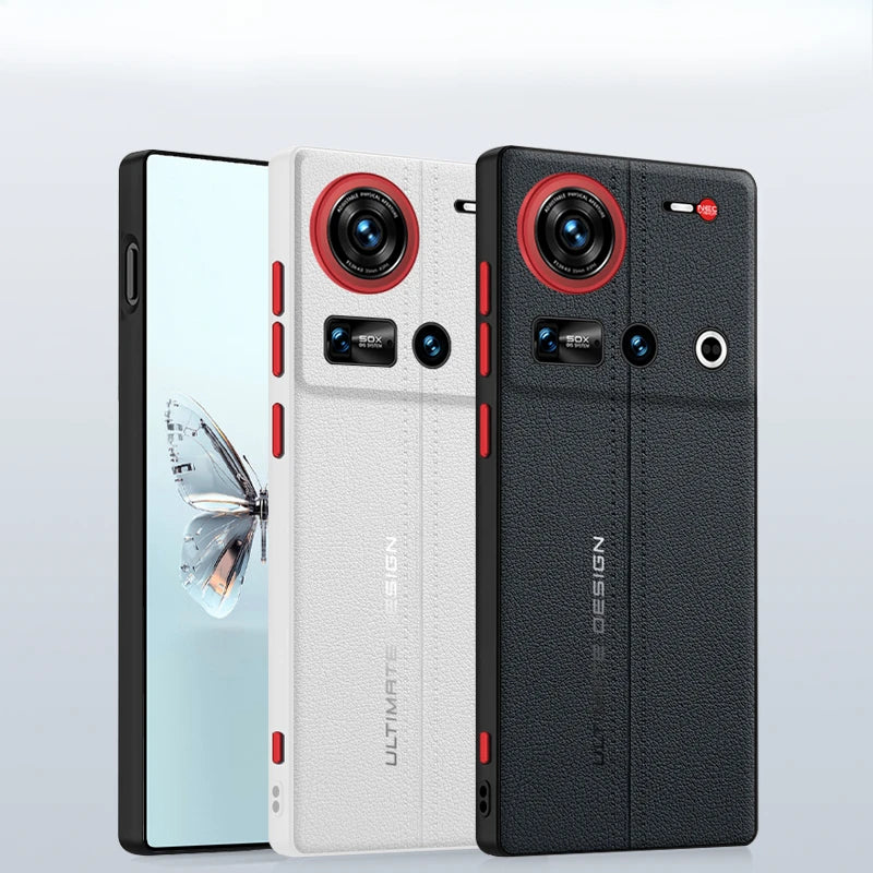 Elegant Business Leather Case for ZTE Nubia Z70 Ultra