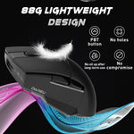 DAREU A955 Tri-Mode Wireless Gaming Mouse with Charging Dock