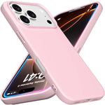 Pastel Matte Soft Silicone Phone Case for iPhone 17 Series