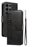 Samsung Galaxy S24 Series Flip Leather Wallet Case with Kickstand