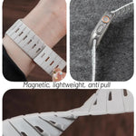 Durable Magnetic Silicone Strap for Apple Watch