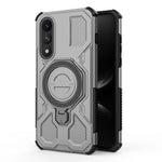 Rugged Protective Case with Metal Magnetic Holder Ring for OnePlus Nord 5