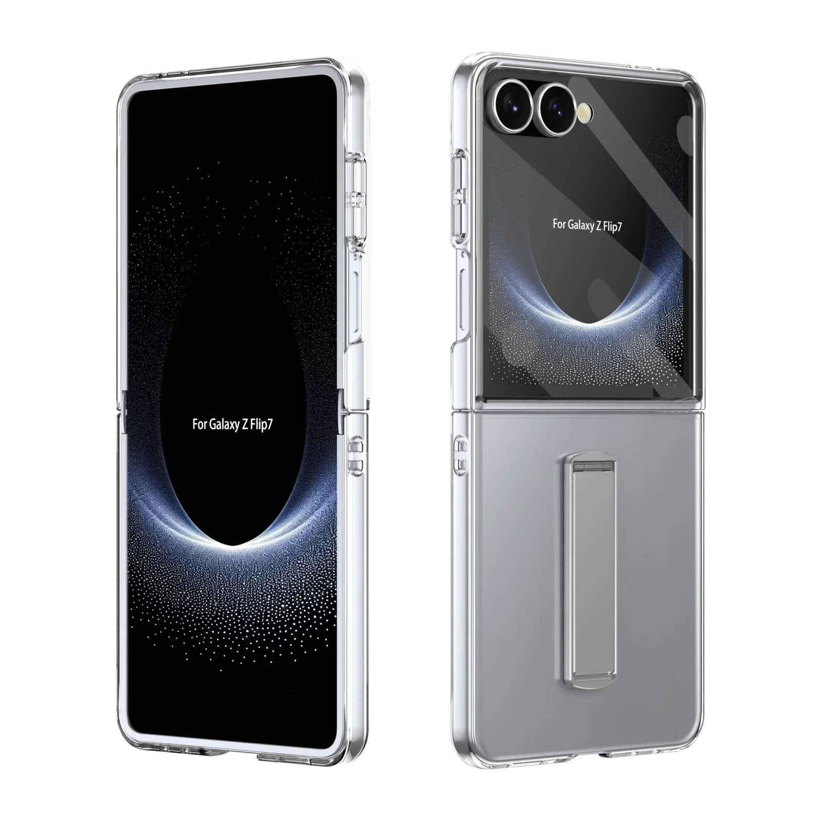 Protective Phone Case with Screen Protector & Glass Lens Film for Samsung Galaxy Z Flip 7