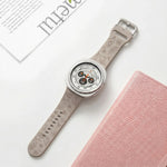 Floral Engraved Silicone Strap for Samsung Galaxy Watch 8 & Galaxy Watch 8 Classic
