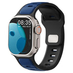 Perforated Silicone Sport Band with Ventilation Holes for Apple Watch