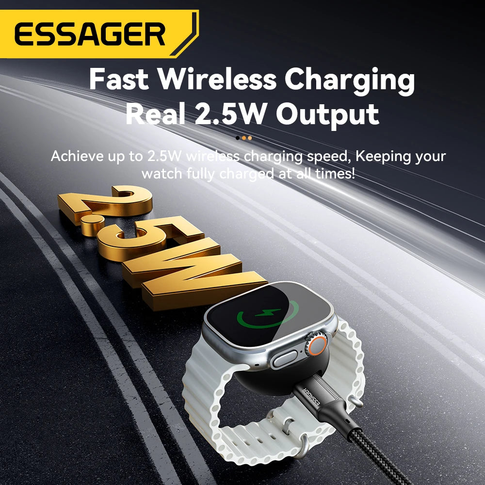 Essager USB-C Magnetic Fast Charger for Apple Watch