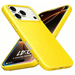 Pastel Matte Soft Silicone Phone Case for iPhone 17 Series