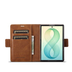 Leather Flip Kickstand Wallet Case with 2-Card Storage for Samsung Galaxy Z Fold 8