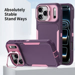 Heavy Duty Shockproof Case with Camera Bracket for iPhone 17 Series