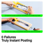 Full Adhesive Microcrystalline Screen Protector with Quick Installation Tool for Samsung Galaxy S26 Series