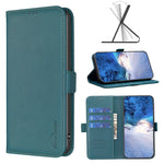 Shockproof Leather Folio Case with Card Slots for iPhone 17 Series