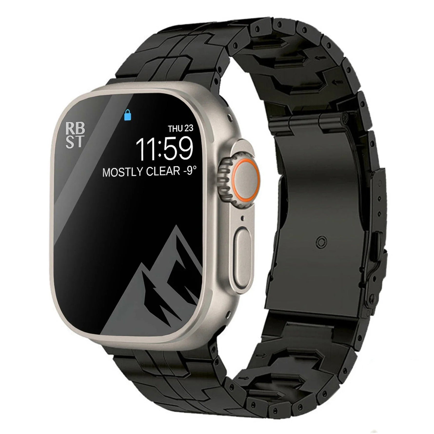 Luxury Titanium Metal Strap for Apple Watch
