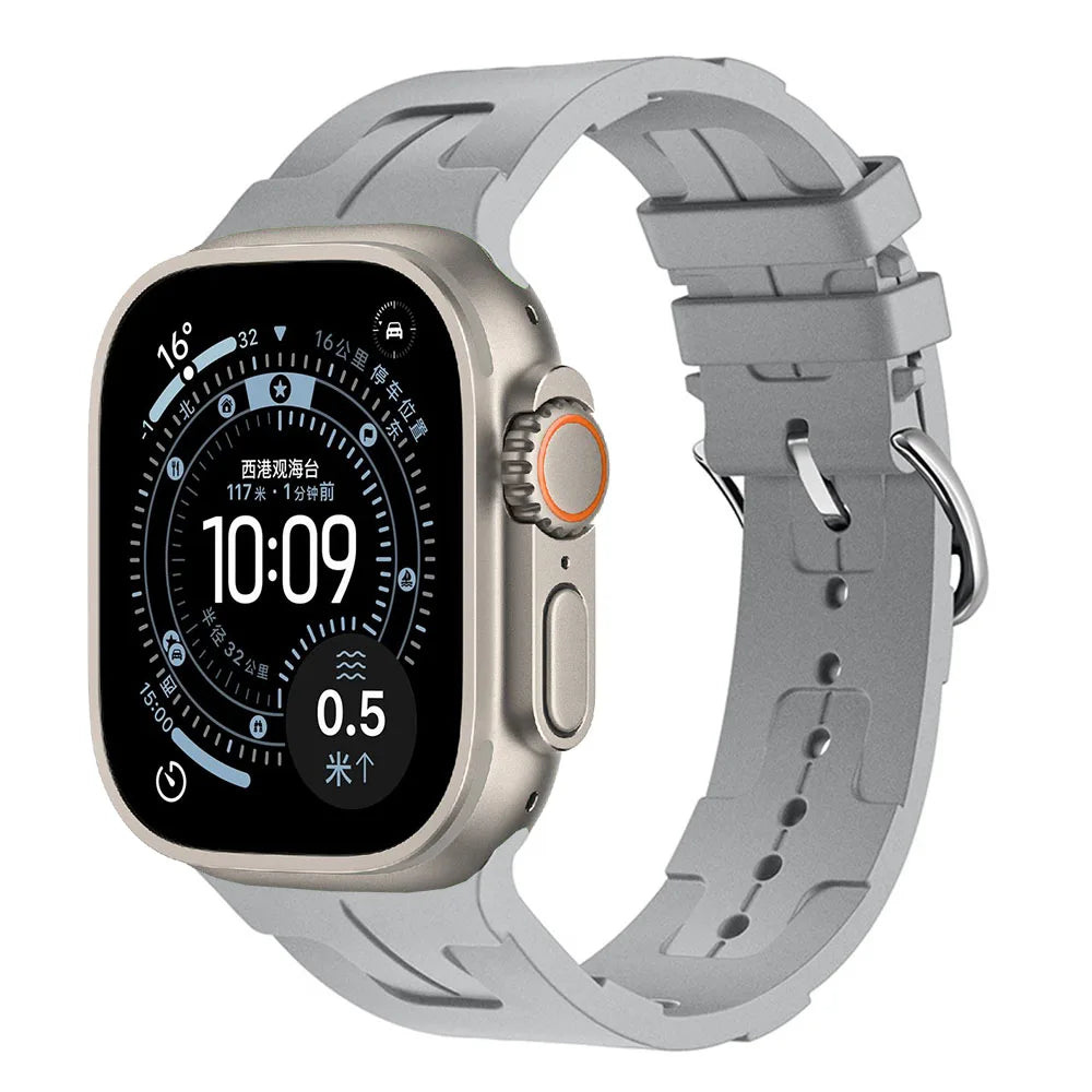 Kilim Design Silicone Band for Apple Watch