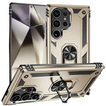 Heavy-Duty Shockproof Magnetic Armor Case for Samsung Galaxy S24 Series