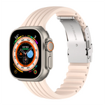 Durable Silicone Wrist Strap for Apple Watch