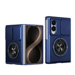 Shock-Absorption Perimeter Frame Case with Rotating Ring Grip for Samsung Galaxy Z Fold 8