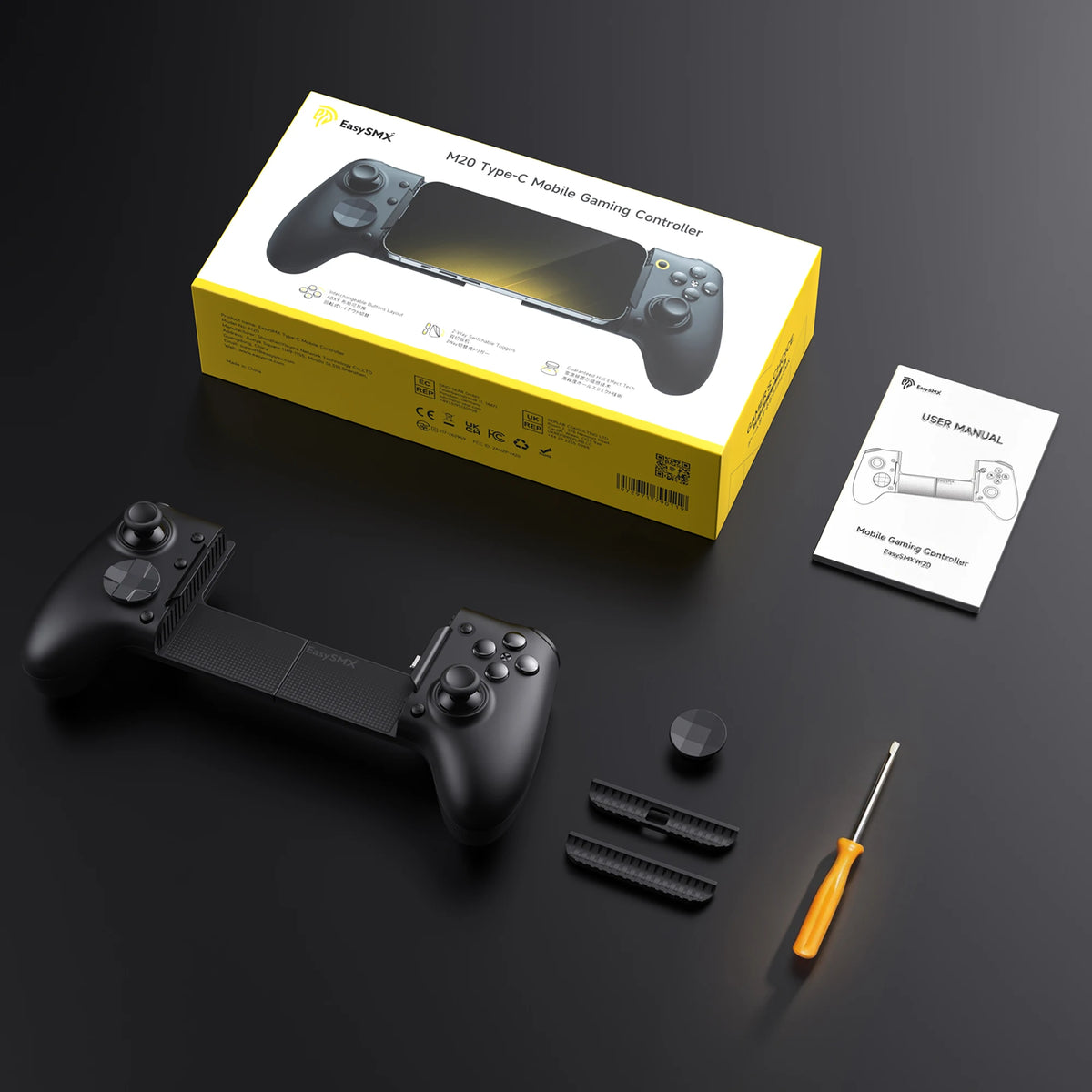 EasySMX M20 Dual-Mode Trigger Gamepad