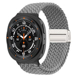 Magnetic Braided Nylon Wristband for Samsung Galaxy Watch 8 / Galaxy Watch 8 Classic