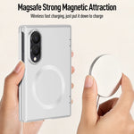 Skin-Feel Magnetic Case with Integrated Screen Protector for Samsung Galaxy Z Fold 8
