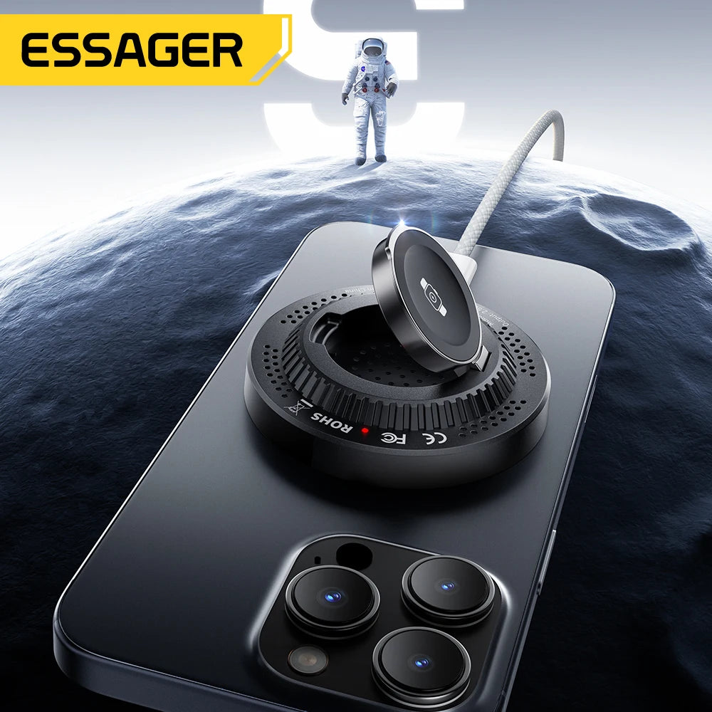 Essager 2-in-1 Wireless Magnetic Charger & Stand for Apple Watch