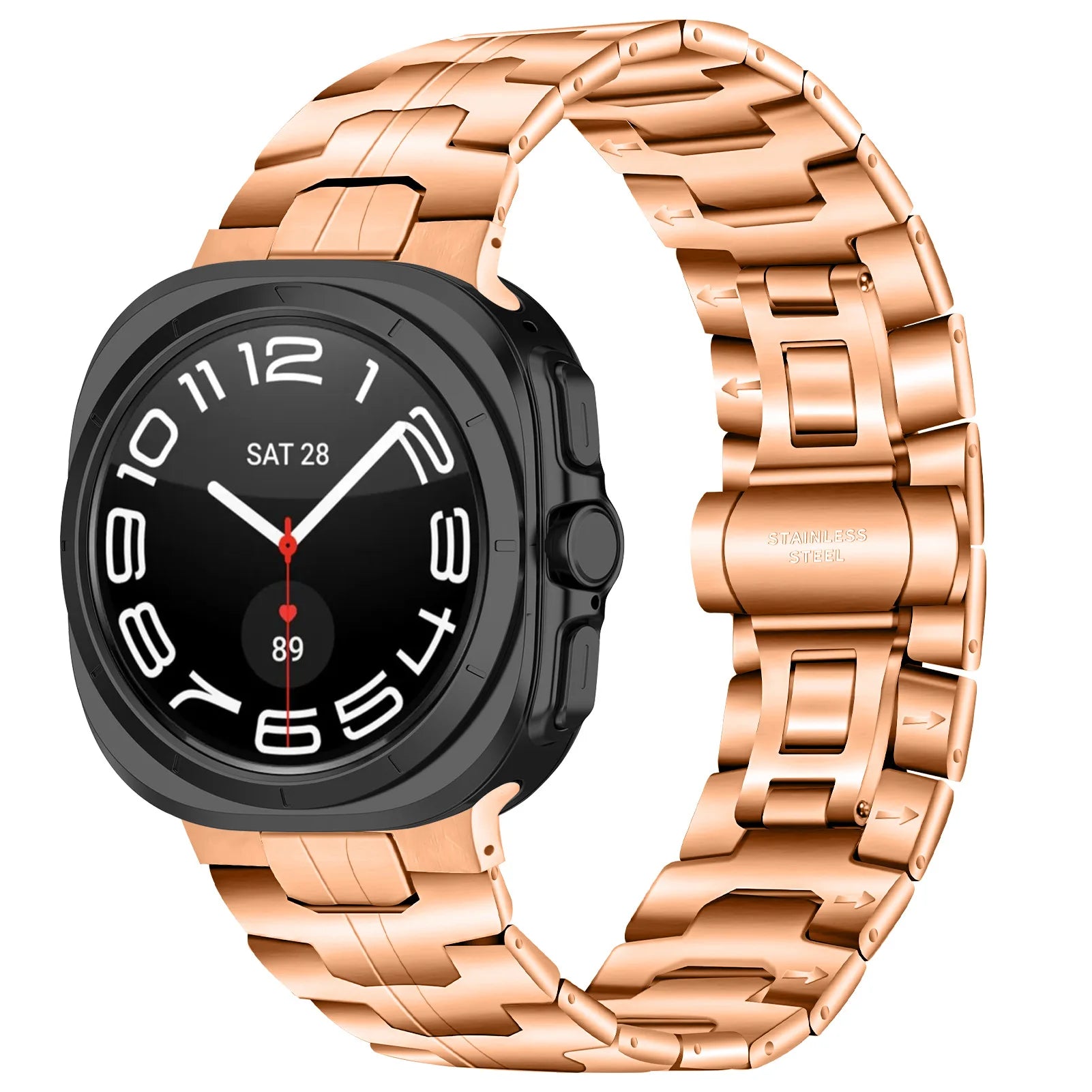 No Gaps Stainless Steel Bracelet for Samsung Galaxy Watch Ultra and Samsung Galaxy Watch Ultra (2025)
