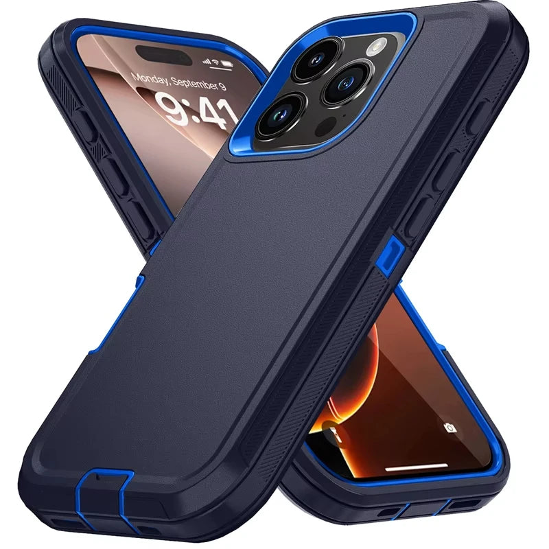 Armor Shockproof Defender Case for iPhone 16 Series
