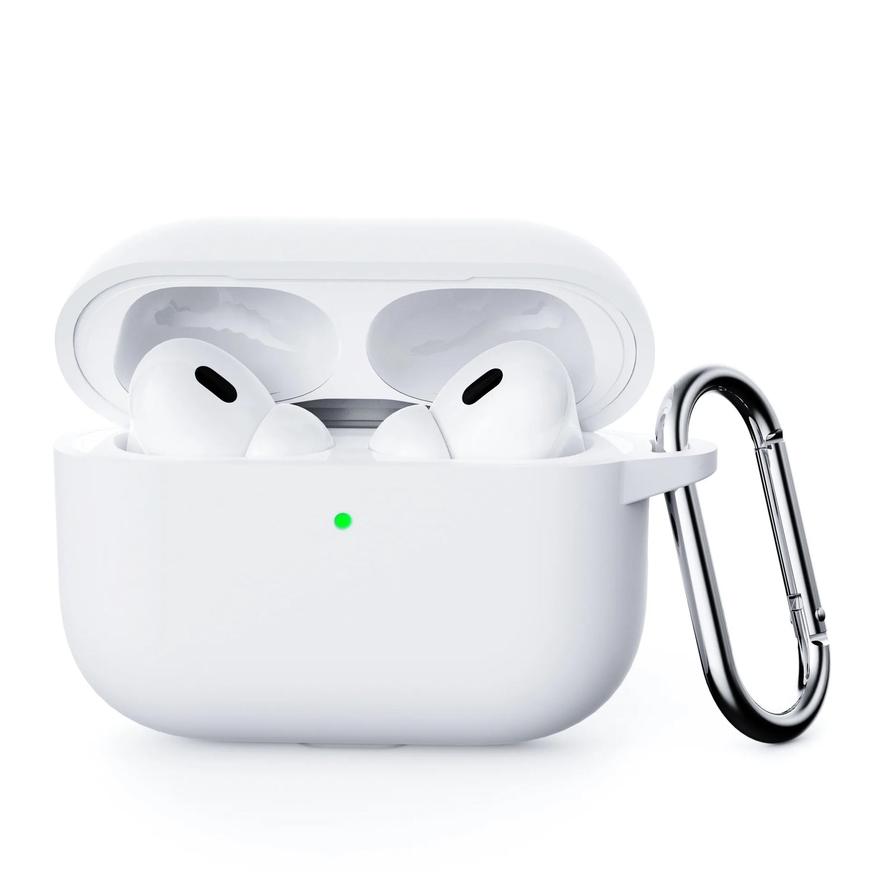 Soft Silicone Protective Case with Hook for AirPods Pro 3